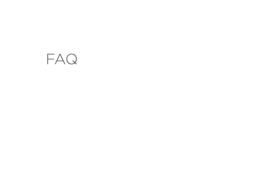 FAQ